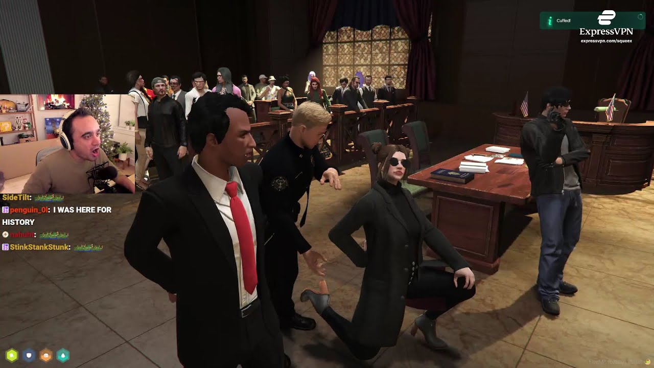 Vivek Ramasquamy's Reaction to being found GUILTY at his Court Case | GTA RP NoPixel 4.0