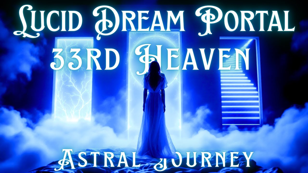 Lucid Dream Portal to the 33rd Heaven | Highest Frequency Astral Journey | The Platinum Gate ⚪