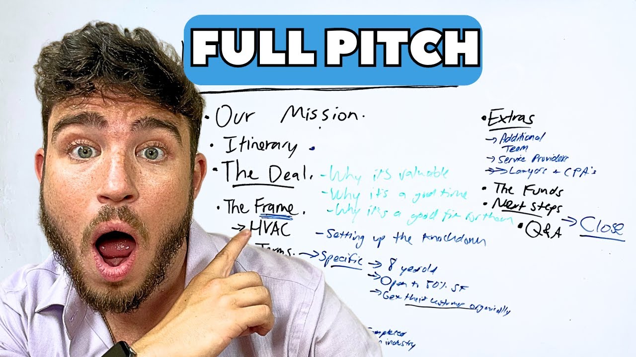 How We Pitch Investors for Private Equity Capital