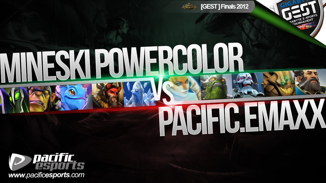 [GEST Nov Finals] Mineski vs Pacific.Emaxx