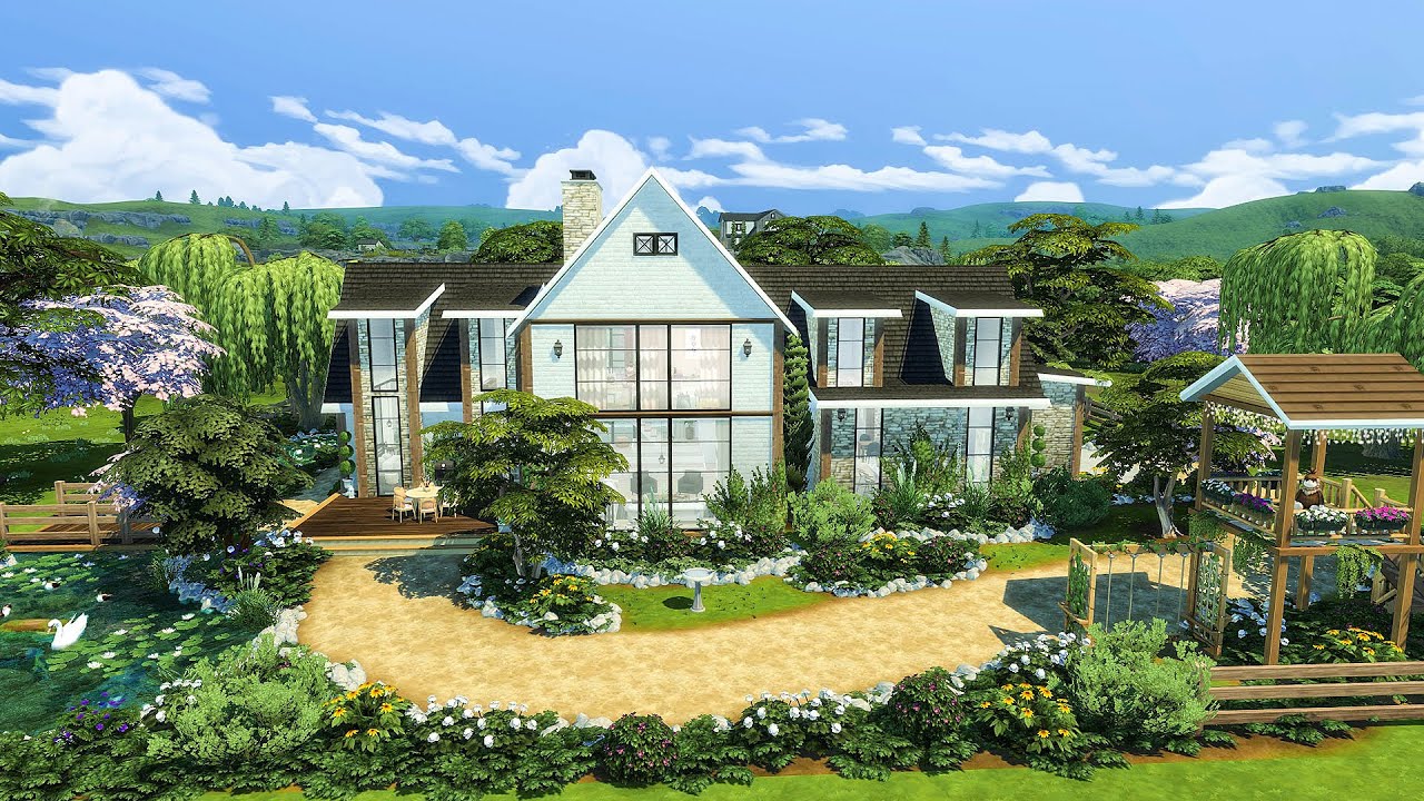 Henford Family House | No CC | The Sims 4 | Stop Motion