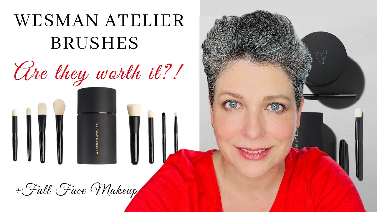 WESTMAN ATELIER BRUSHES!! Application and full face of makeup. Are they worth it?!
