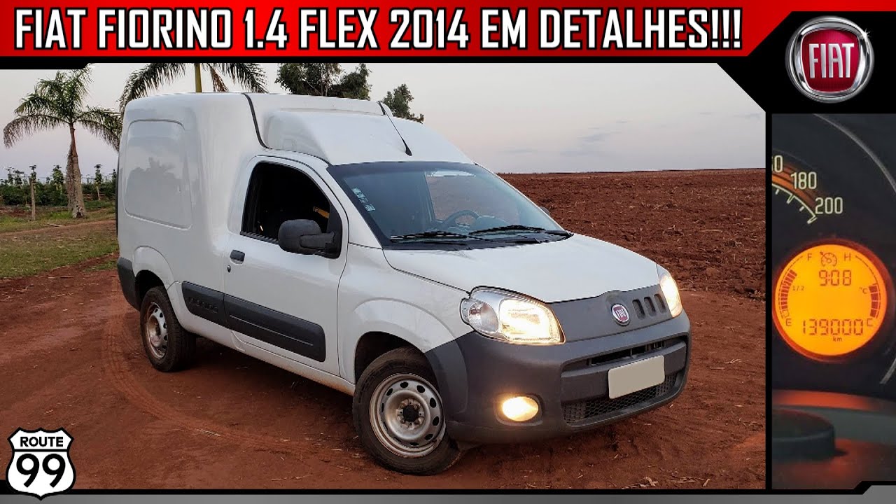 FIAT FIORINO 1.4 FLEX EM DETALHES | CANAL ROUTE 99