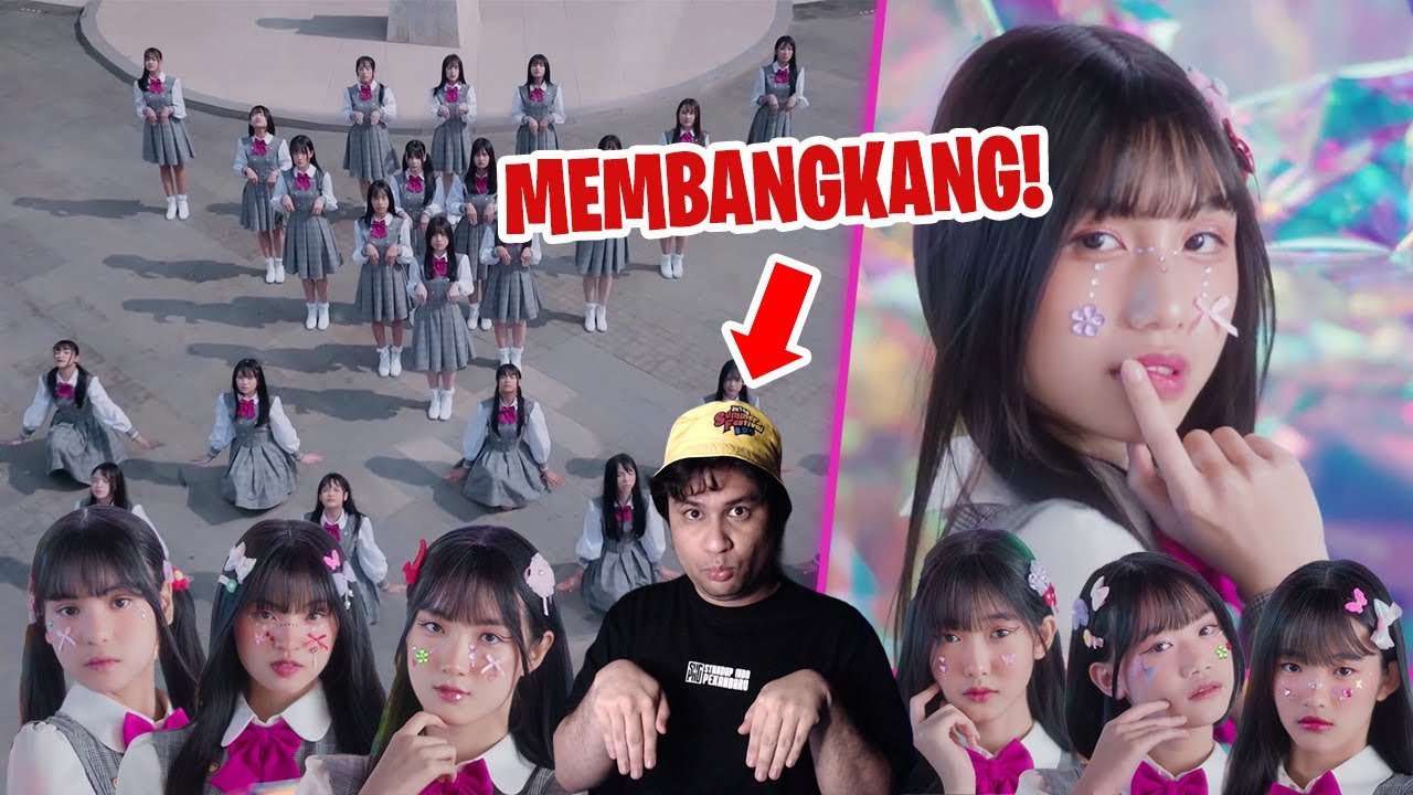 REACTION Belalang yang Membangkang - JKT48 Trainee | Ekspresinya Lucu Semua WKWK!!