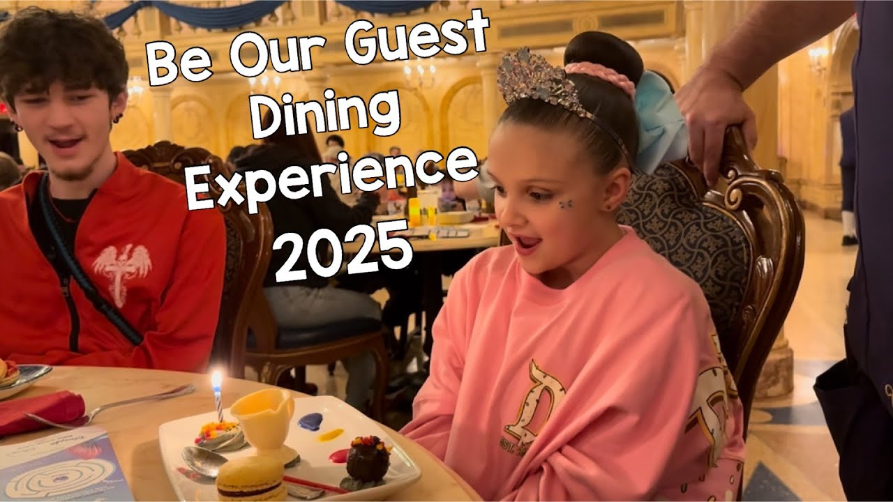 Be Our Guest! Beauty & The Beast Luxury Dining Experience at Magic Kingdom, WDW - 2025