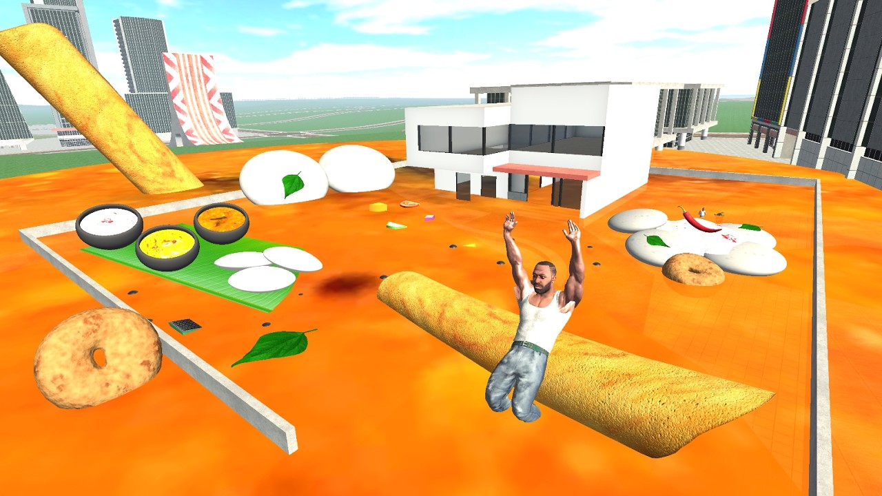 Franklin House in Idli Dosa Tsunami in Indian Bike Driving 3D