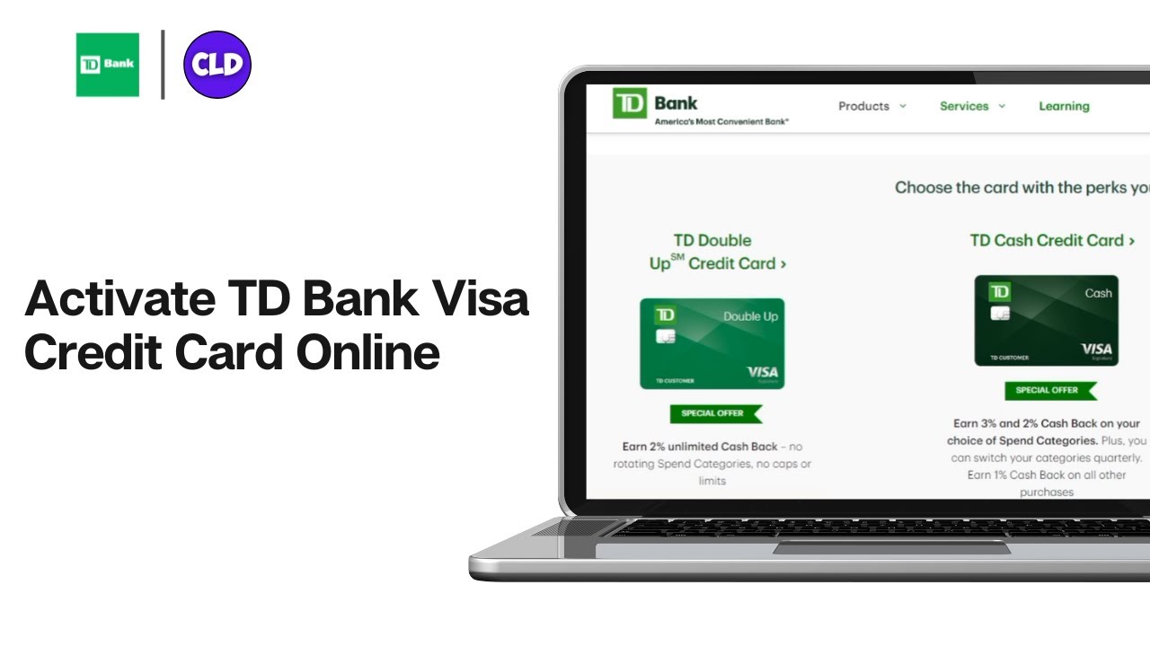 How To Activate TD Bank Visa Credit Card Online 2024 | TD Credit Card Activation (FULL GUIDE)