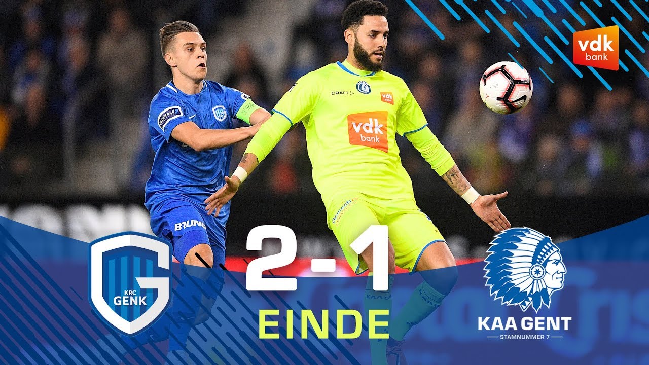 🎬KRC Genk - KAA GENT : 2-1 (PO1)