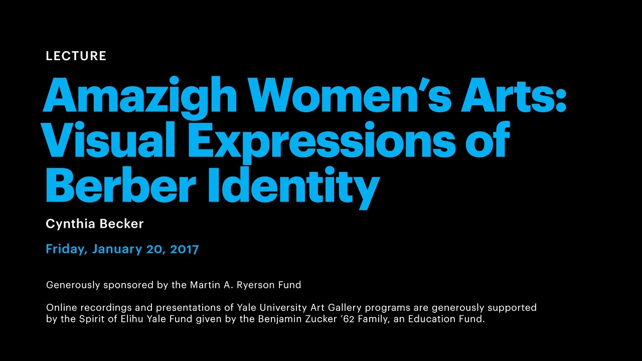 Amazigh Women&rsquo;s Arts: Visual Expressions of Berber Identity