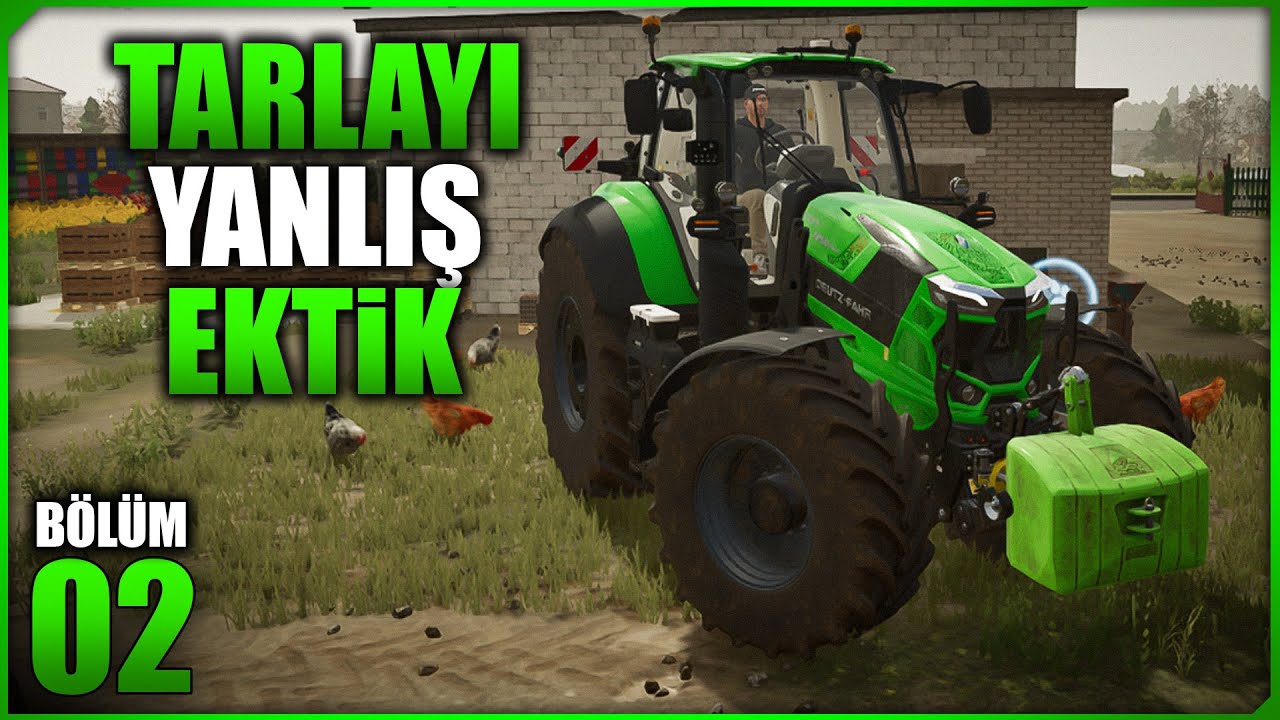 TARLANIN YARISI BUĞDAY YARISI ARPA 💀 [Farming Simulator 2022 S3-B2]