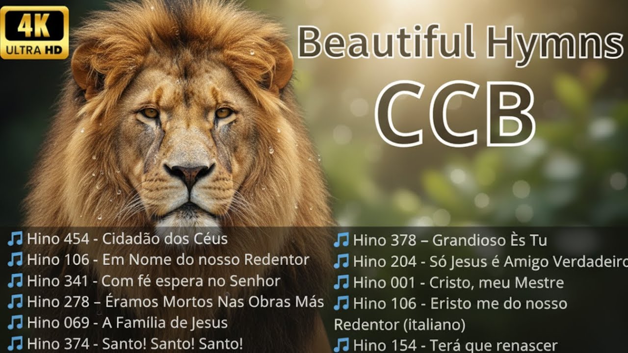 Hinos CCB - 1,2,3,4,5,6,7,8,9,10 - Melhores Hinos da Congregação Cristã no Brasil 2025