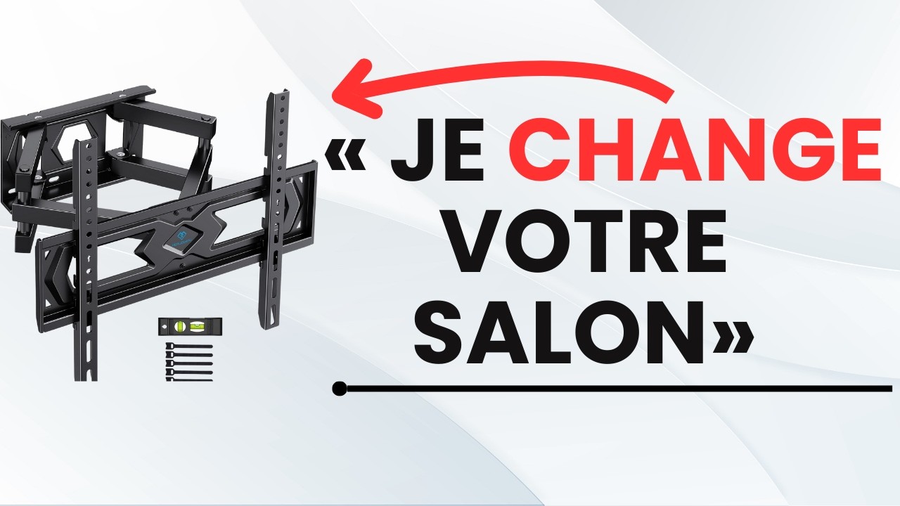🥇 TOP 4 : Meilleur Support Mural TV 2026