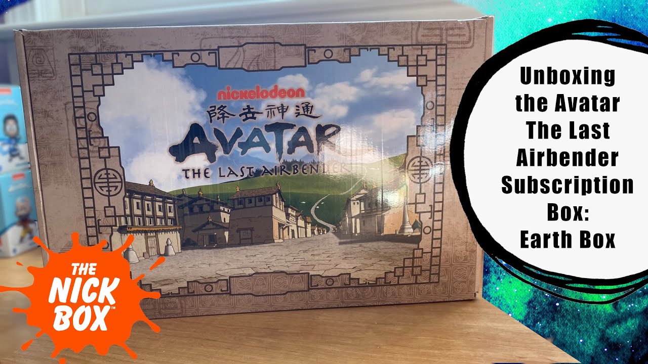 Unboxing the SECOND Avatar: The Last Airbender Subscription Box! Box 2: Earth!