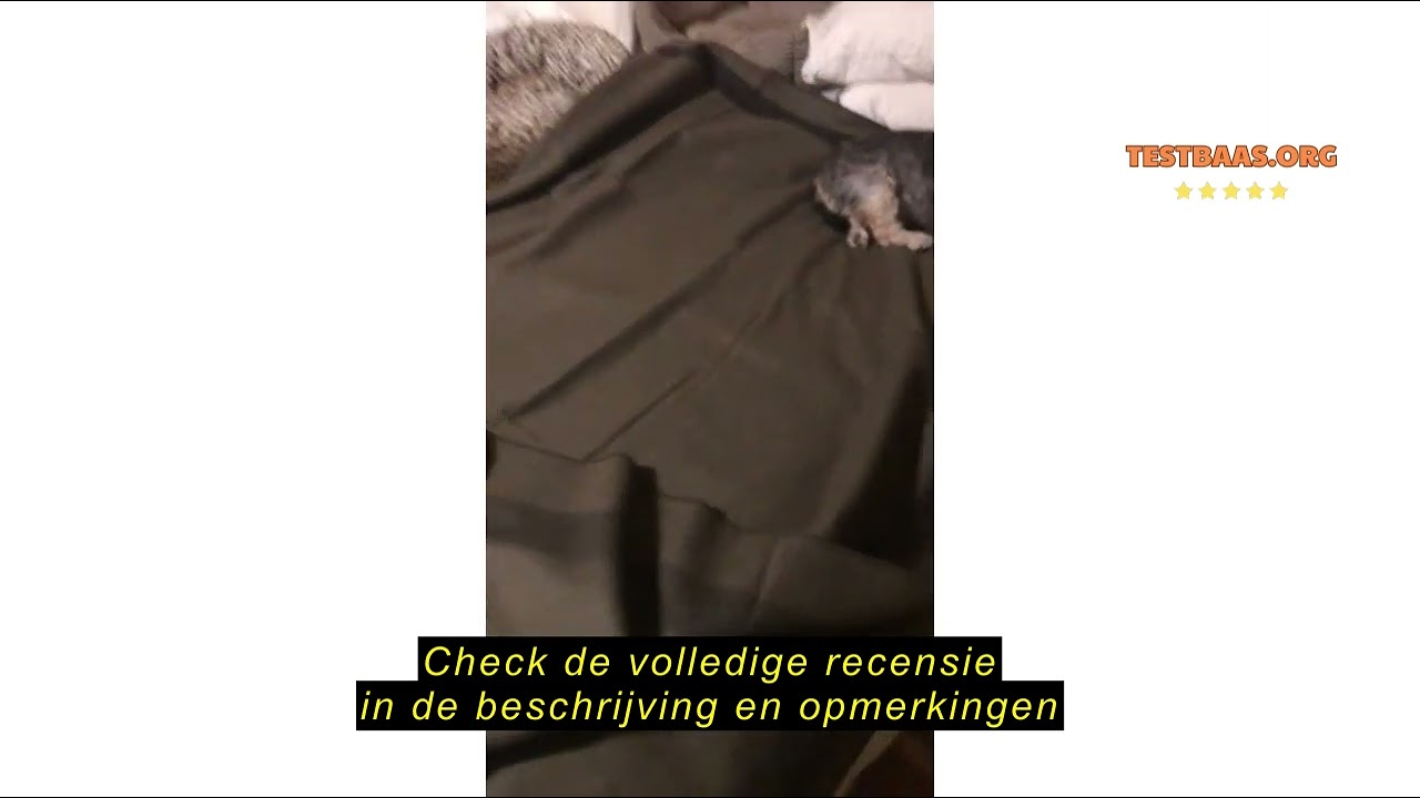 Review Arcturus Rainier Wollen deken - 2,0 kg warm, zwaar, wasbaar, groot | Geweldig voor kamperen,
