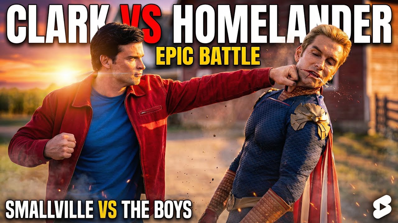 Clark (smallville) Vs Homelander 