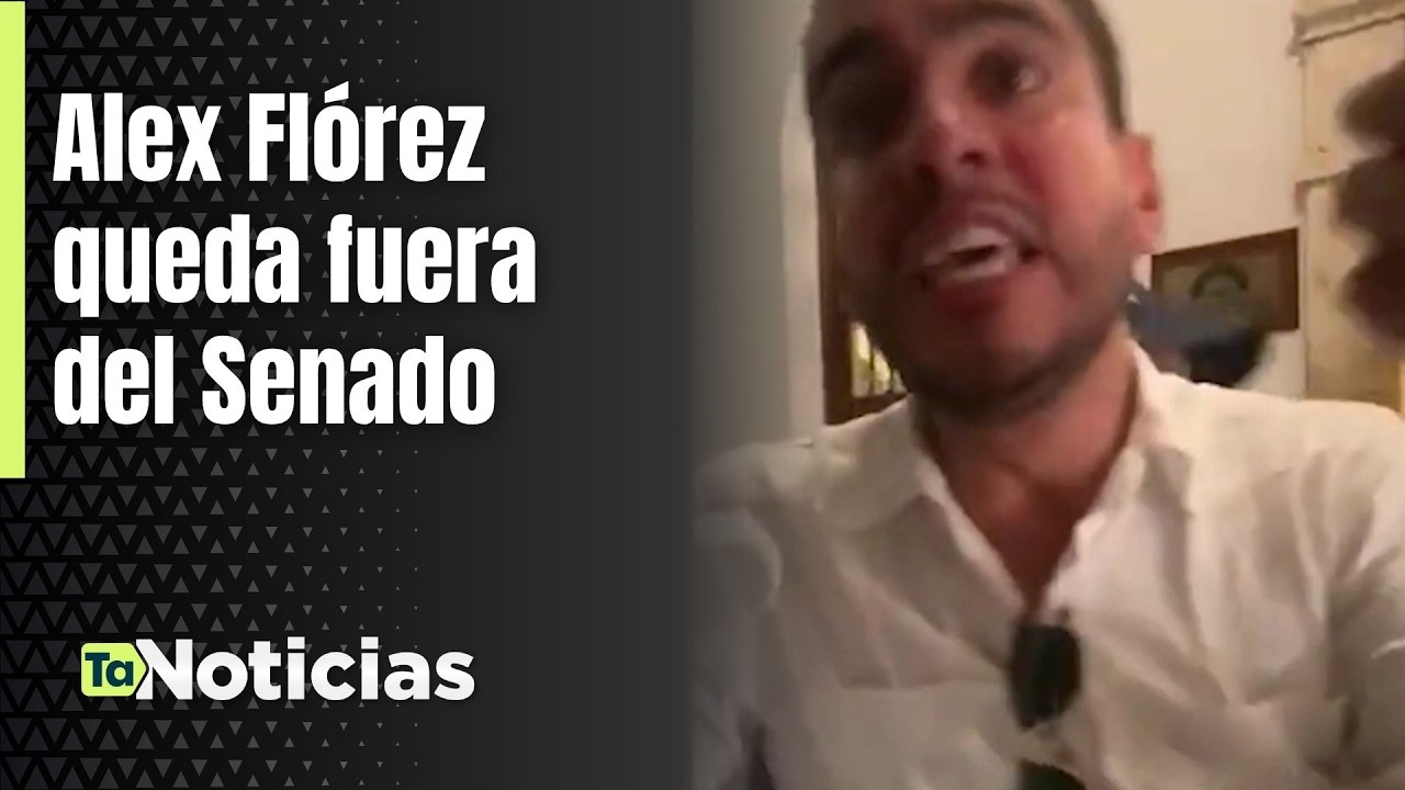 Alex Fl&oacute;rez queda fuera del Senado - Teleantioquia Noticias