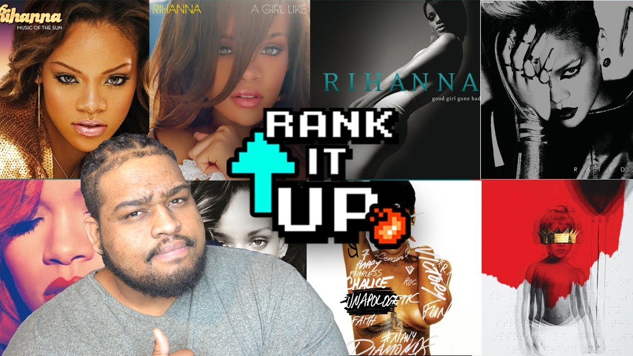 RANKING RIHANNA'S ALBUMS FROM WORST TO BEST!!!