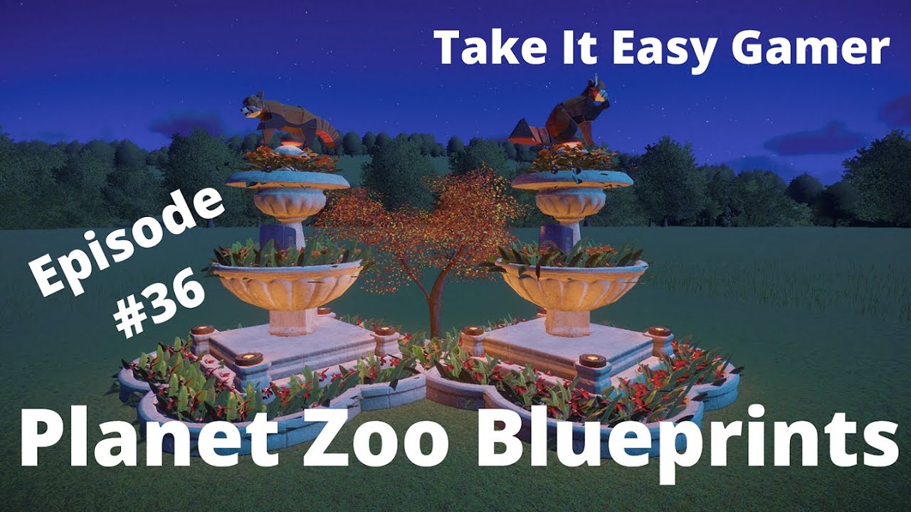 Planet Zoo -  Steam Workshop Blueprints 36 - Great Build Ideas