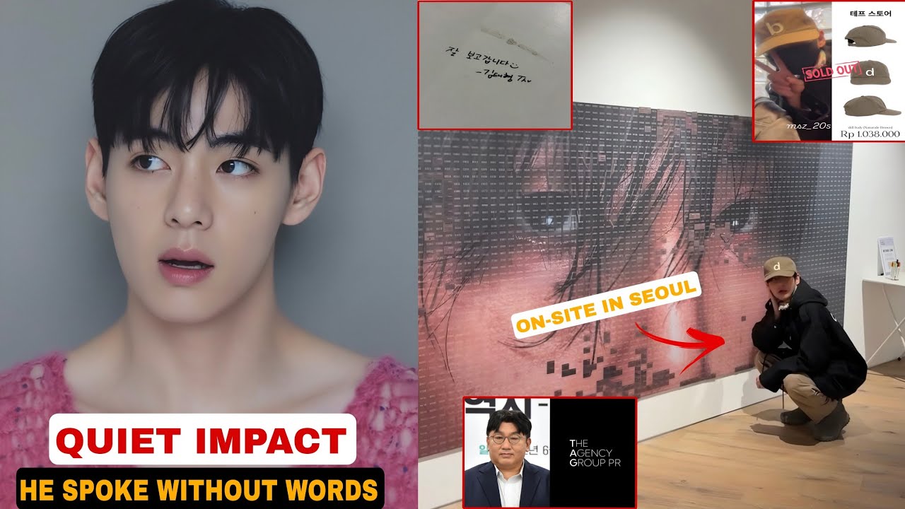Taehyung Quietly Changed Everything at His Exhibition — And People Are Finally Seeing It