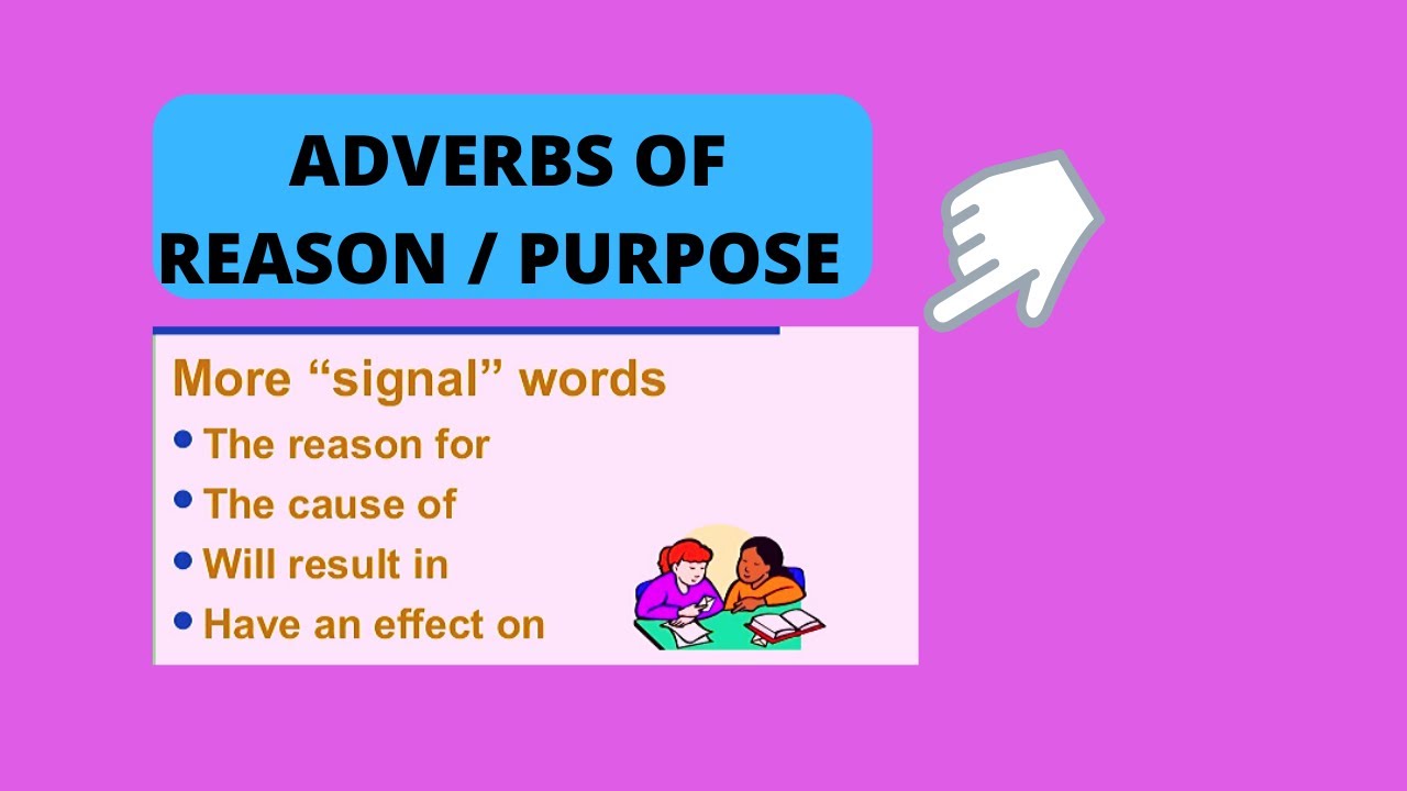 YouTube Grammar Video -ADVERBS of PURPOSE 2020| Tutorial Online Grammar Video Lesson|