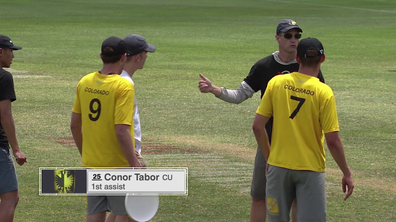 University of Colorado vs Brown University--2019 College Championships Semifinal