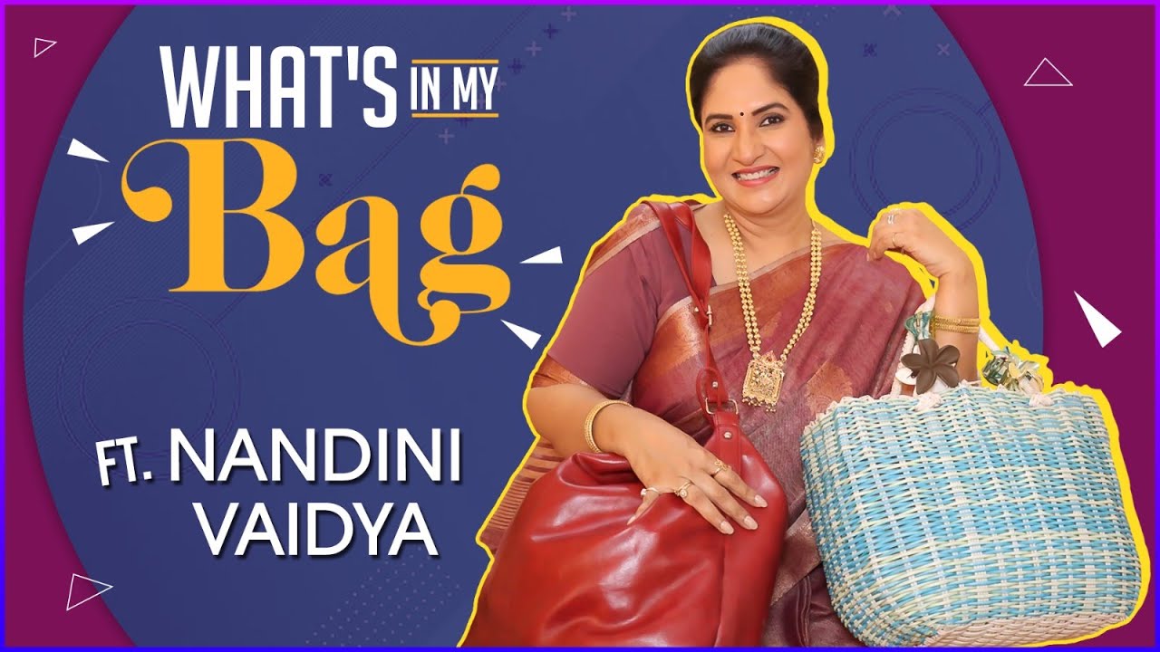 What's in My Bag Ft. Nandini Vaidya। Kon Hotis Tu Kay Zalis Tu |  पूर्णिमाच्या बॅगमध्ये काय आहे?