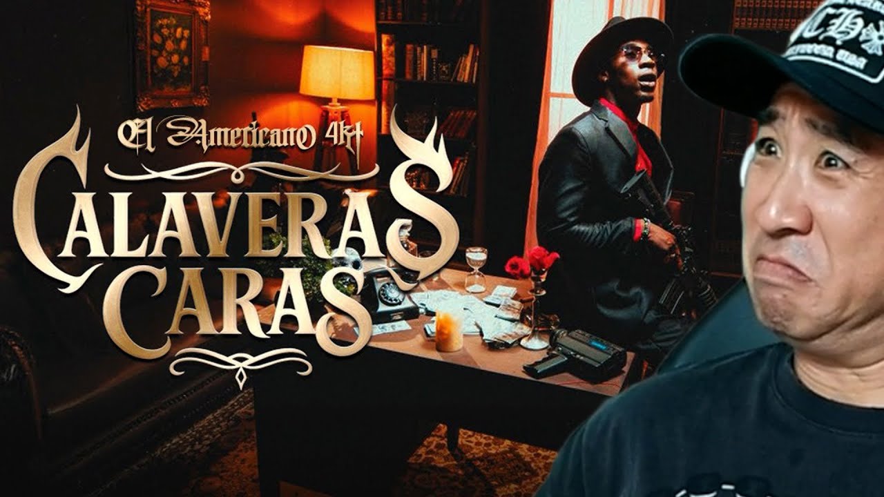 Coreano Loco reacciona a El Americano 4KT 🤯🔥 KALAVERAS CARAS