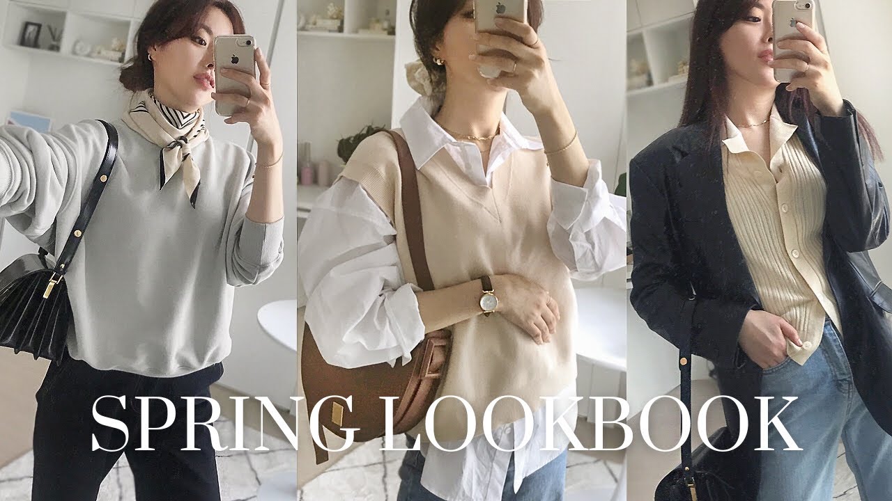4월 룩북 | 일주일간 입은 모든 옷들 후기와 #오오티디 👉자라,H&M,토템,쿠론백,마르니백 spring lookbook 2021