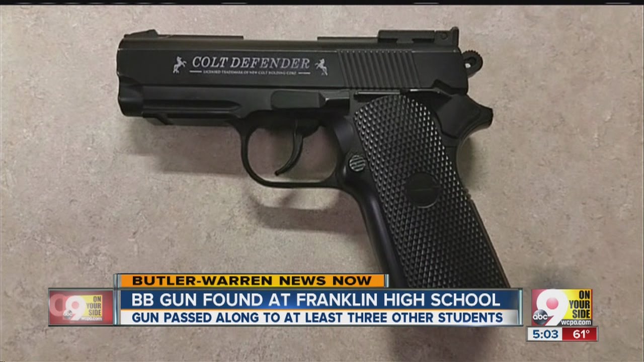 Staff finds BB gun at Franklin High School