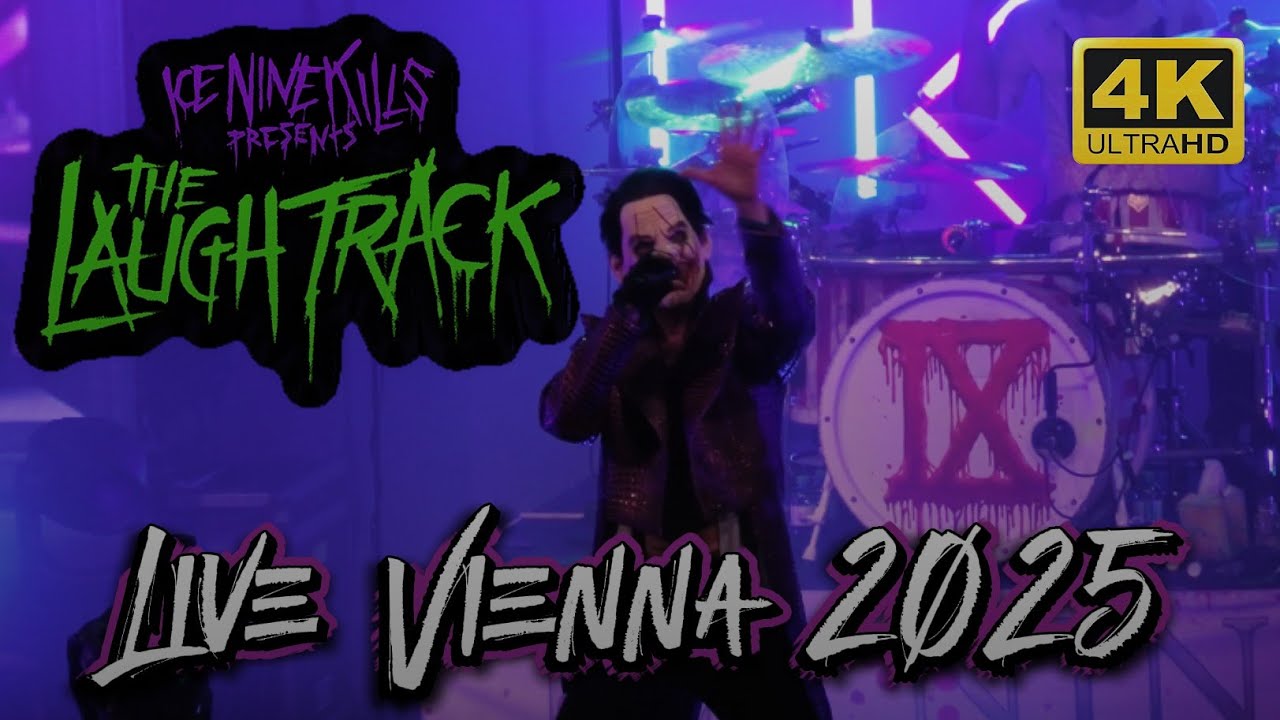 Ice Nine Kills - The Laugh Track - Live Gasometer Wien - Vienna 23.11.2025 Austria 4K