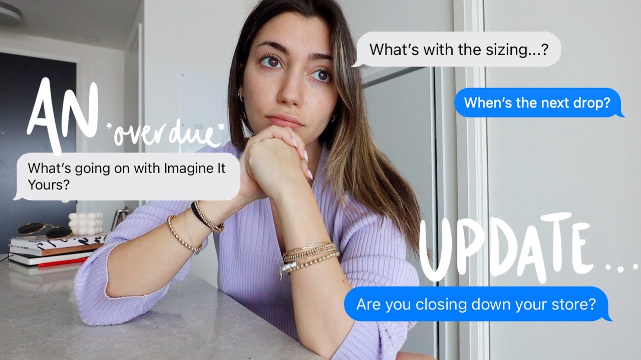 addressing what's going on with my clothing store...
