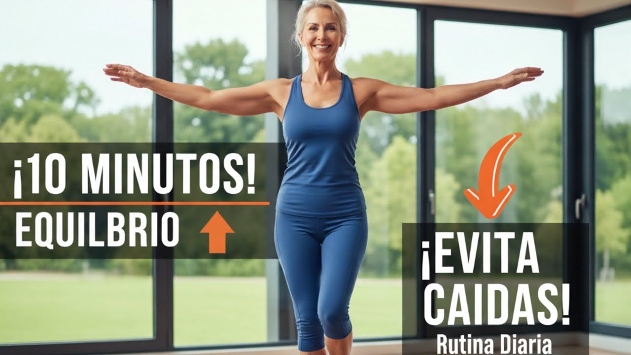 ¿Sabías que puedes MEJORAR el equilibrio en CASA en 10 MINUTOS?