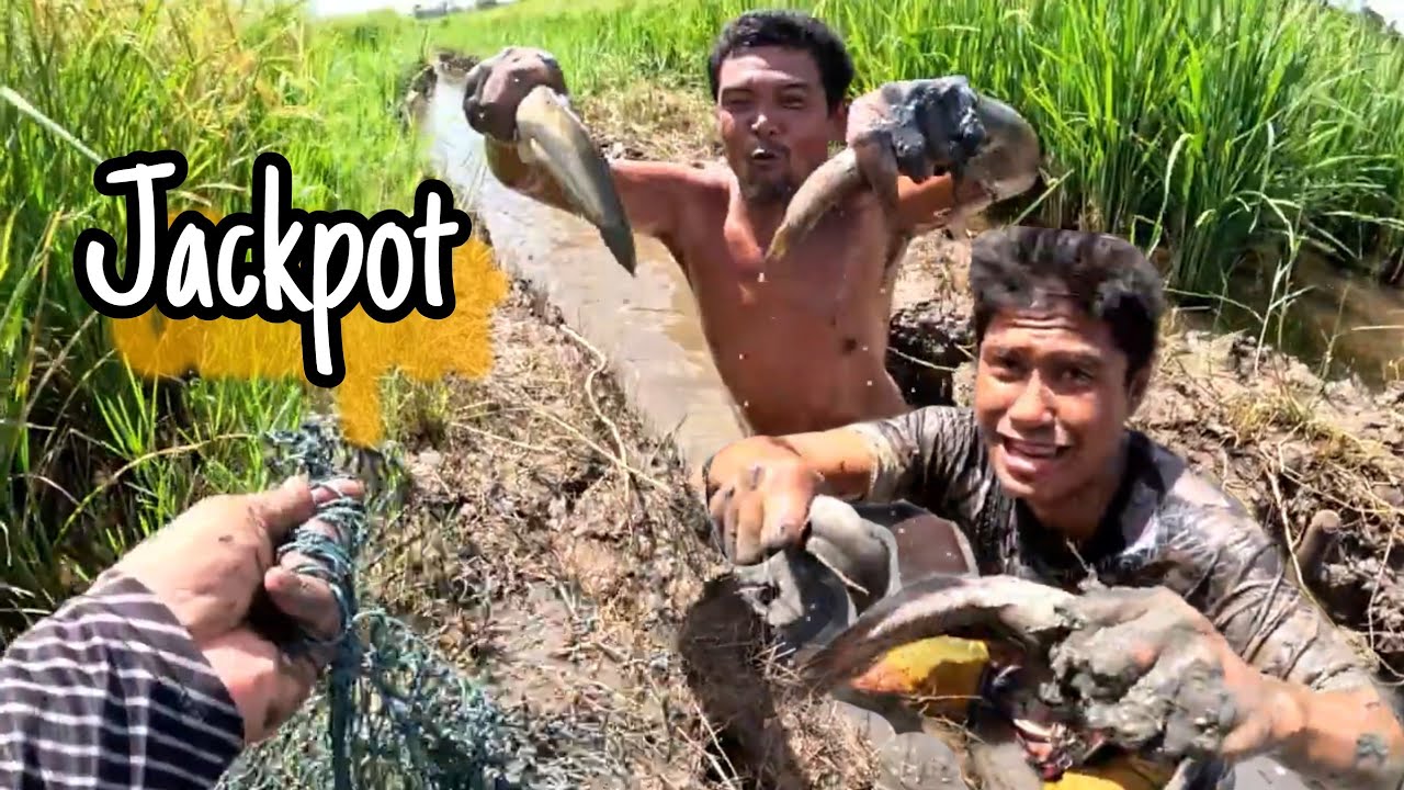 GRABE ANG DAMI NG ISDA SA MAHIWAGANG KANAL...