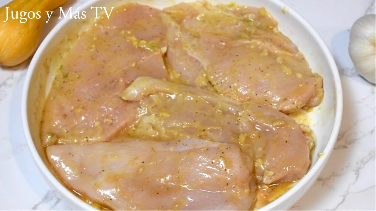 Como marinar un Pollo de una manera riquisima y fácil