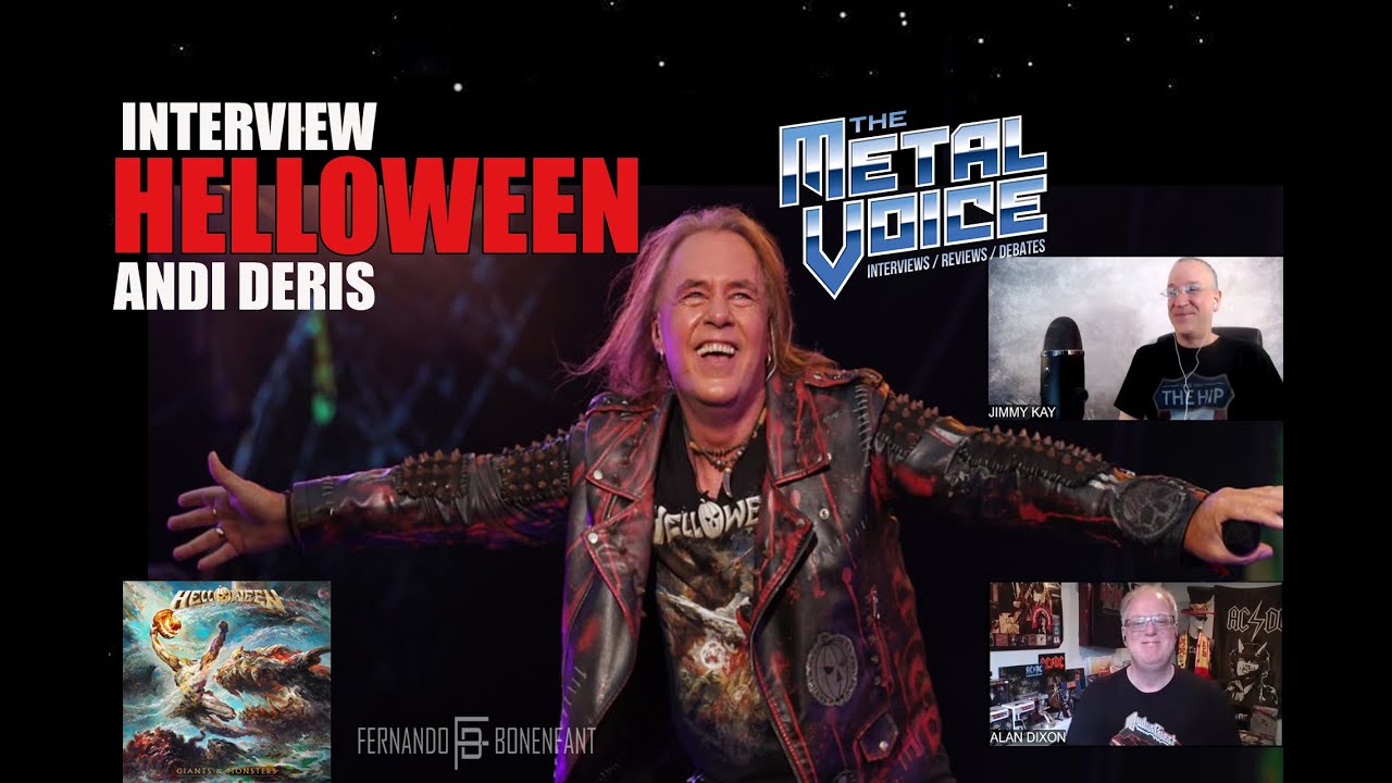 HELLOWEEN Andi Deris Interview-Giants & Monsters New Album-Joining Band & Singing w/Michael Kiske