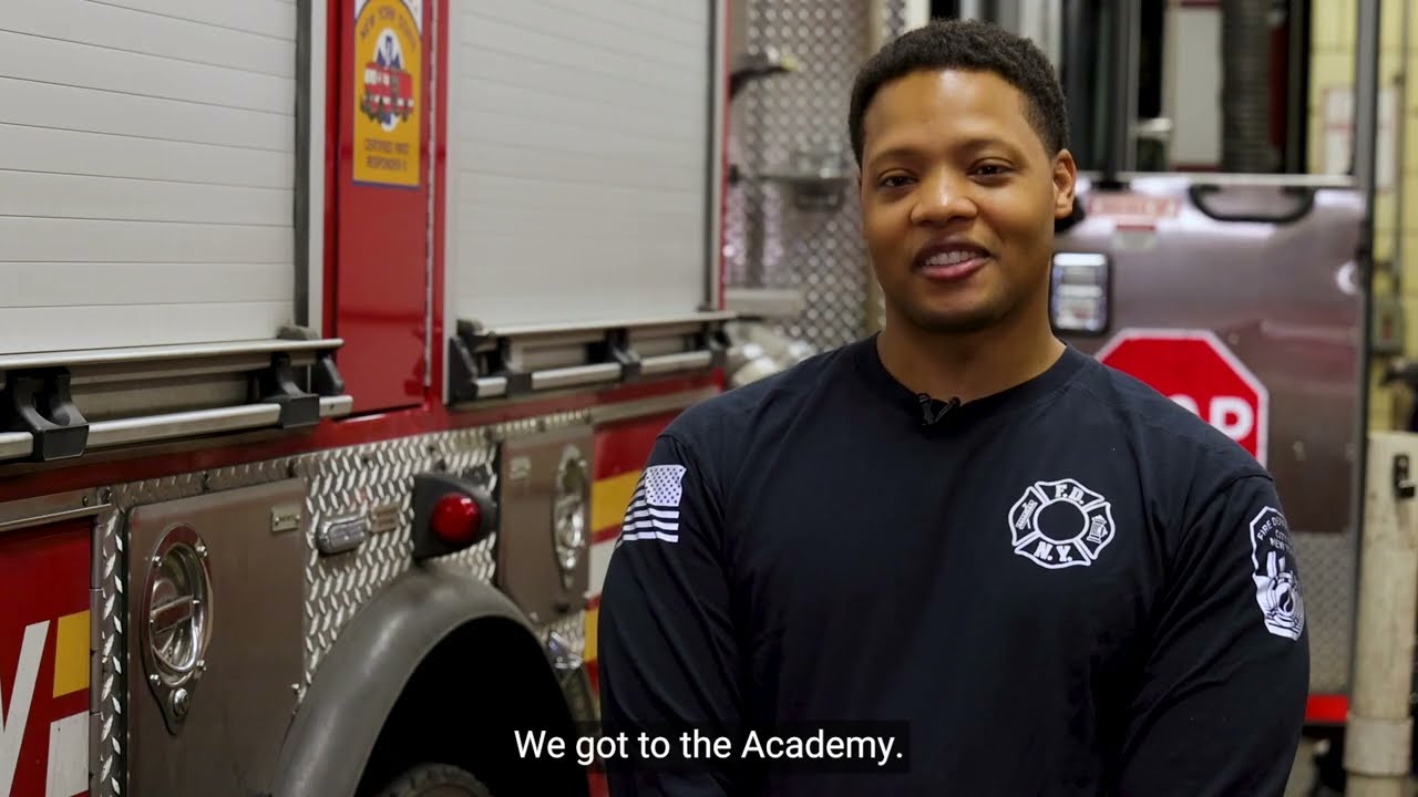 Firefighter Anthony Pought Celebrates 20 Years of the FDNY High School