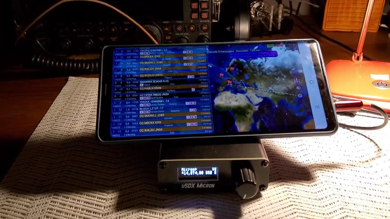 uSDX Micron & FT8 - audio by analog