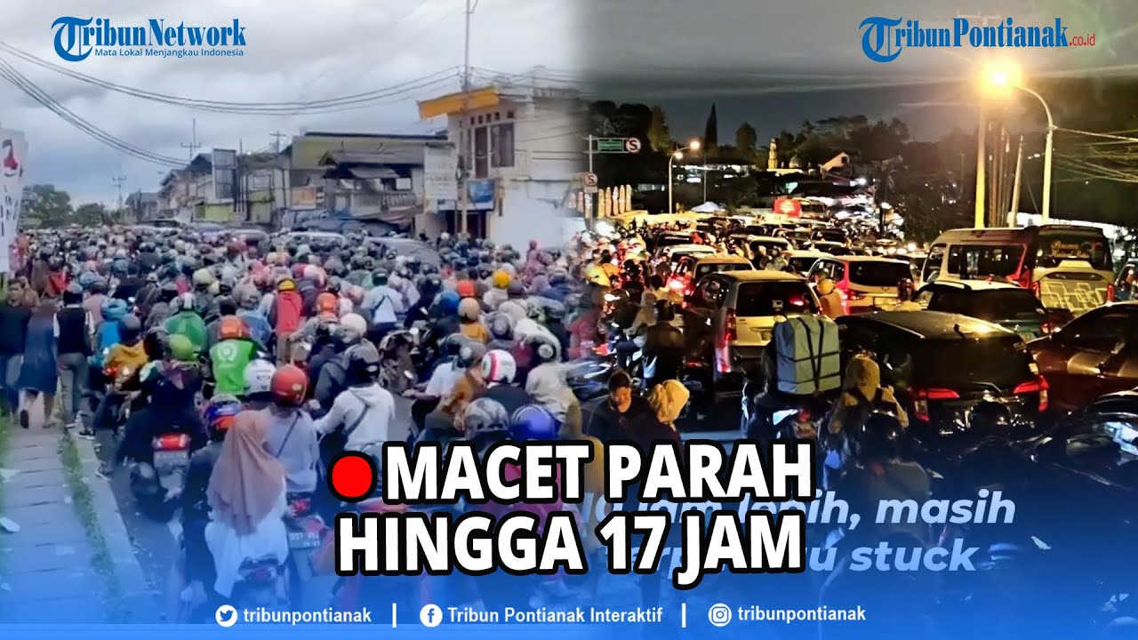 🔴 Macet Parah saat Libur Panjang, Jakarta-Puncak 17 Jam