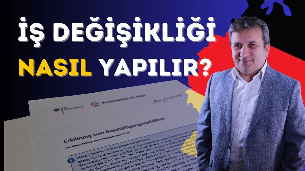Almanya'ya 81A Ön Onay ve Mavi Kart ile Gelenler İş Değişikliği Nasıl Yapabilir?