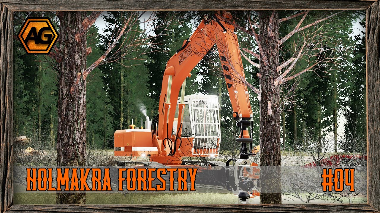 CONTINUING TO EXPAND - Farming Simulator 19 - Holmakra 2020 Forestry - Timelapse Episode 04