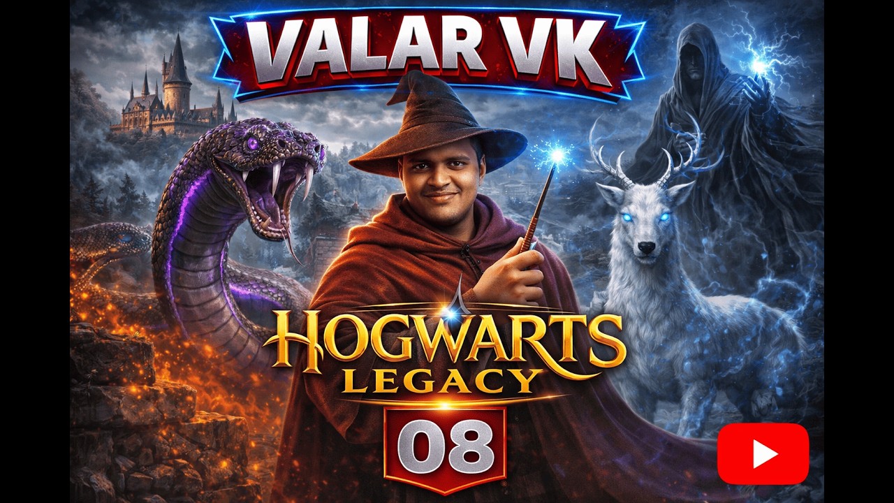 Magic Turns Dark | Hogwarts Legacy Part 8 | #livestream #hindi #roadto400