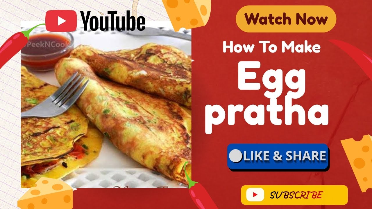How to make egg paratha see 🙈 in this video 📸