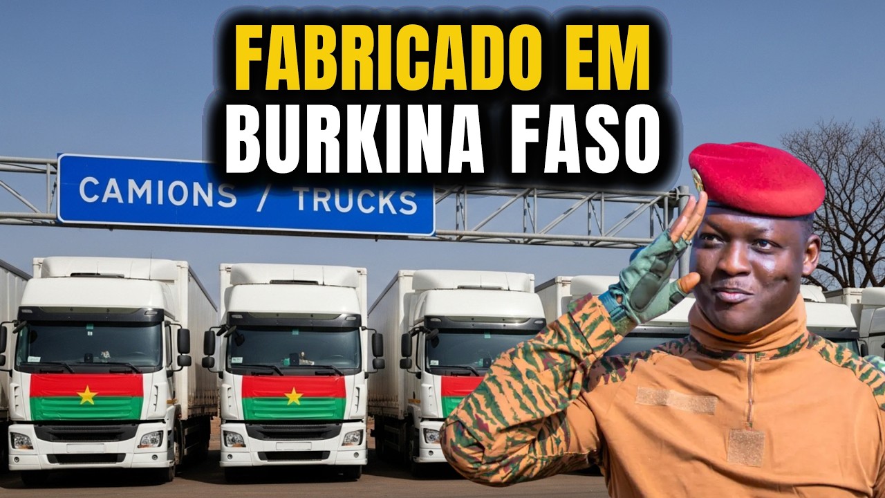 Traoré E Burkina Faso Desafiam O Mundo: A Fábrica De Caminhões Que Assusta As Potências!