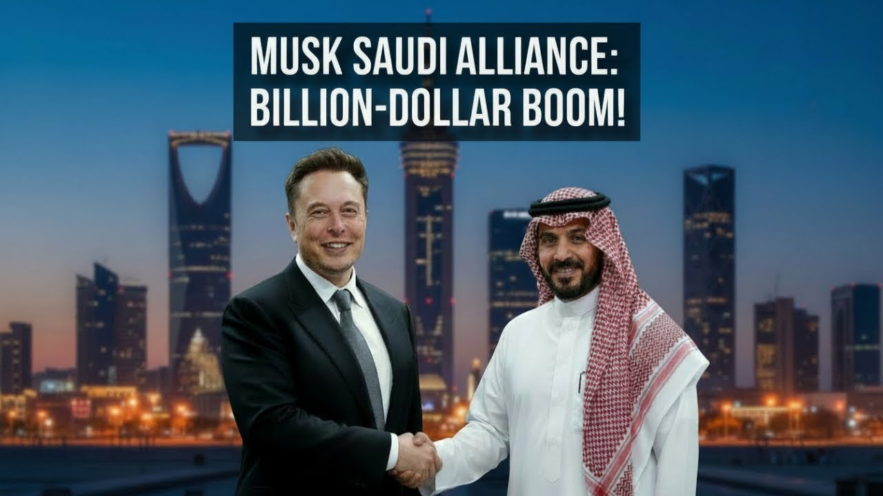 What's REALLY Behind Elon Musk's AI Partnership with Saudi Arabia?