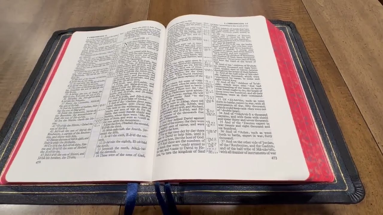 RL Allan KJV Sovereign in Highland Goatskin with Speckled Edges!!! 