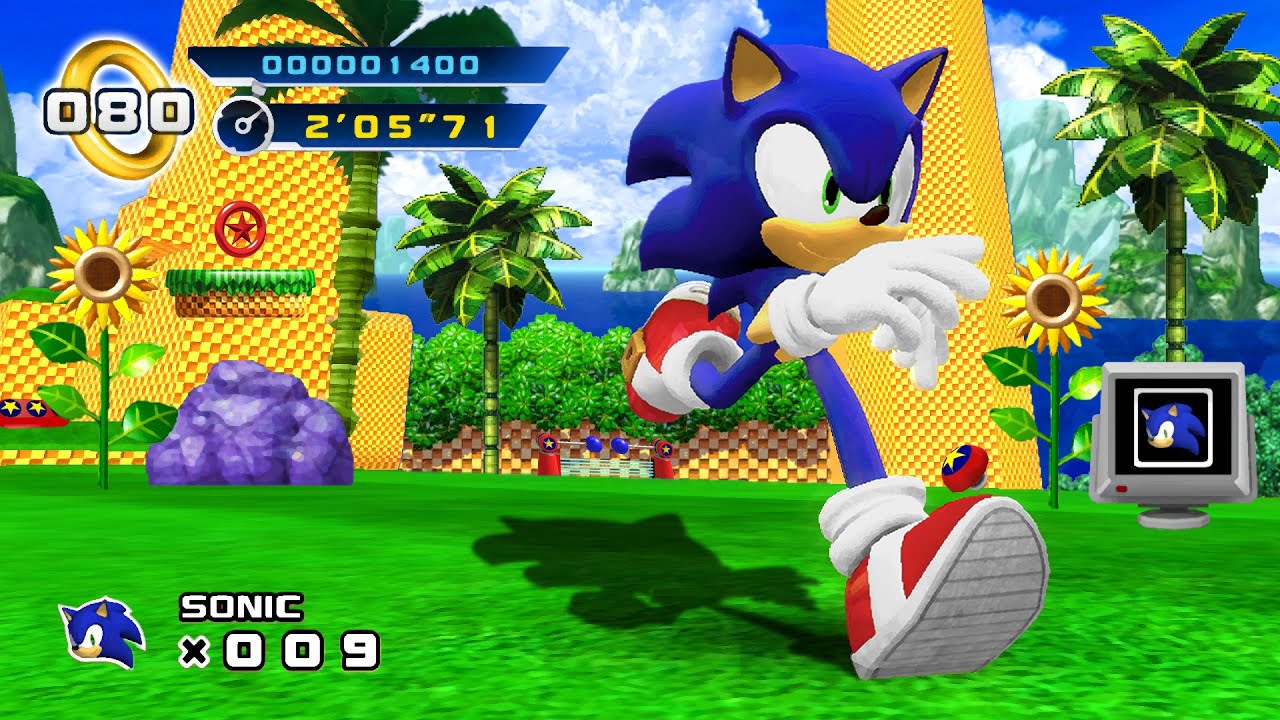 A 3D Recreation of Sonic 4: Episode 1