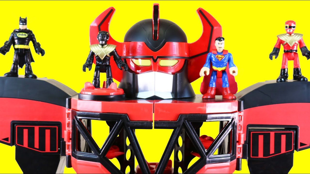 Power Rangers Megazords Battle Joker Vs. Superman