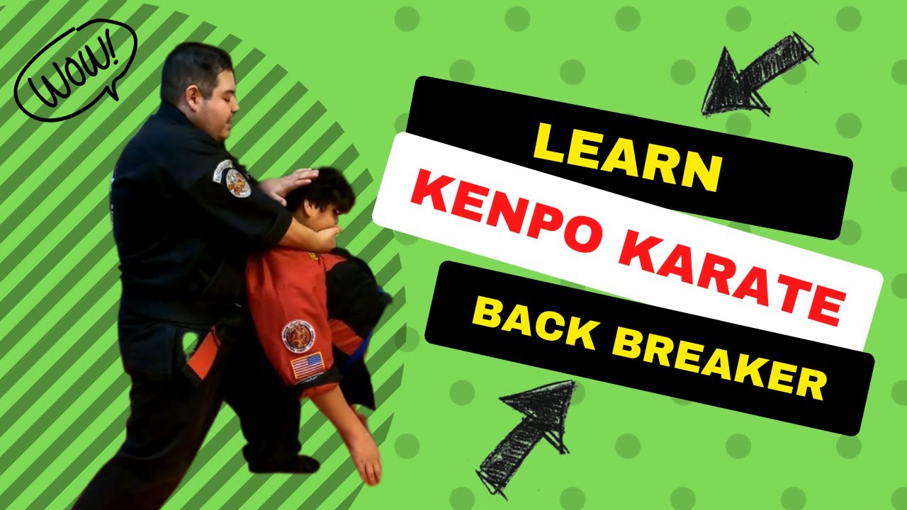 learn back breaker kenpo