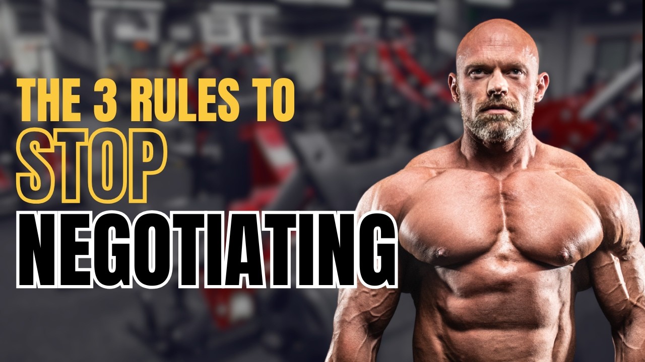 3 Rules to Stop Negotiating Your Health