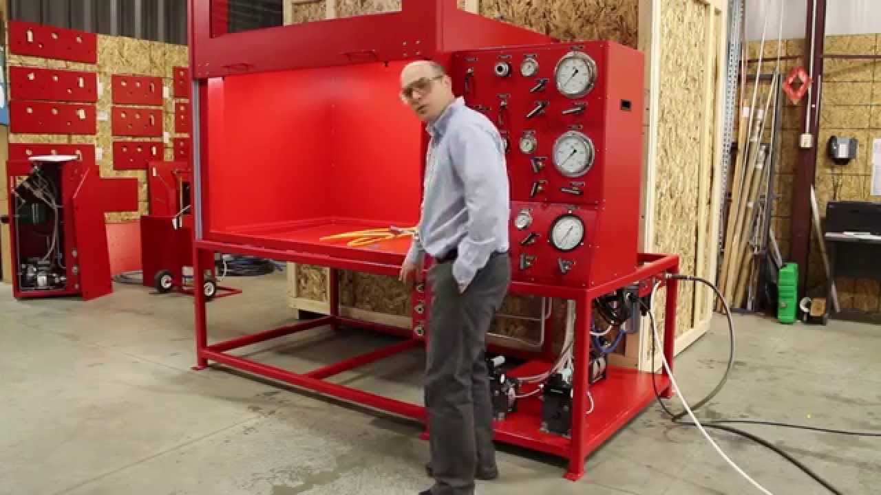 Test Bench for High Pressure Hose